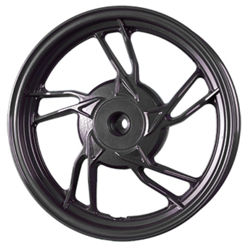 چرخ آلومينيومی كليک 150 عقب لنتی مشکی برند حدید