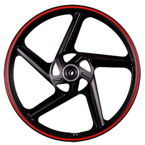 چرخ آلومینیومی پنج پره تیوبلس جلو دیسکی حدید