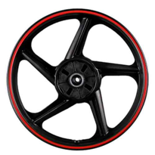 چرخ آلومینیومی پنج پره تیوبلس عقب لنتی حدید