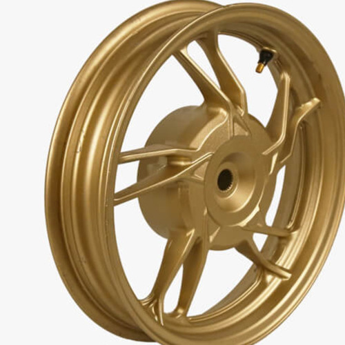 چرخ عقب طرح کلیک طلایی حدید روان